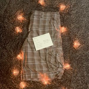 Brown Cargo Shorts